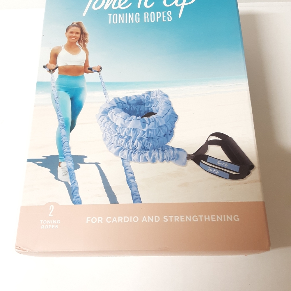 Tone It Up Toning Ropes - Dual Functioning Ropes. NEW - Picture 2 of 4